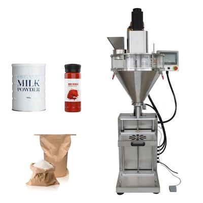 China Cosmetic Sugar Semiauto Laundry Powder Detergent Wheat Flour Starch Beauty Skin-face Milk Talc Filling Machine for sale