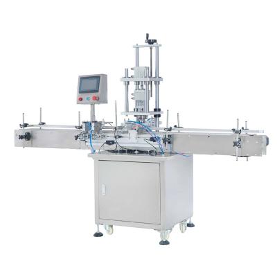 China Automatic Liquid Aluminum Products Cosmetics Perfume Pump Spray Bottle Sealing Crimping Pressing Capping Machine for sale