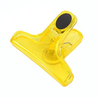 China Sustainable Plastic Clip Food Bag Sealing Clip With Magnetic Attachment for sale