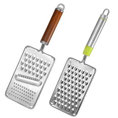 China Large Sustainable Stainless Steel Cheese Grater For Grated Potatoes Ginger Vegetables And Spices for sale