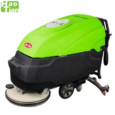 China Hotels Wholesale Haotian XD510 Battery Industrial Commercial Floor Scrubber Dryer Machine for sale