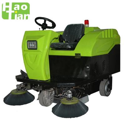 China Haotian HT-150 Hotels Driving Floor Cleaning Machine Sweeper with Battery and Charger for sale