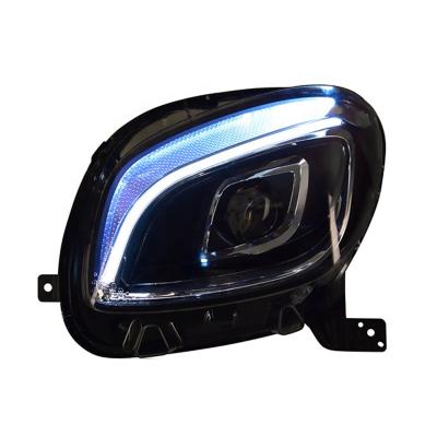 China &Right Left Car Tuning Accessory Headlight For SMART 2015-2020 Full LED DRL Headlight Running Lights Bi-Xenon Beam Maybach Lights for sale