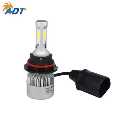 China White 9004 HB5 COB LED Headlight Kit Hi /Lo Power Bulbs 6000K Car LED Headlights DC White Bulb for sale