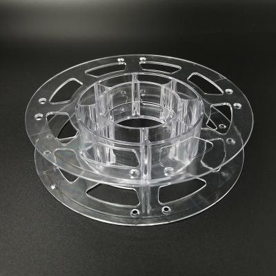 China For Custom New Design ABS/PC 3D Printer Transparent Plastic Reels of 3D Printer for 3D Filament for sale