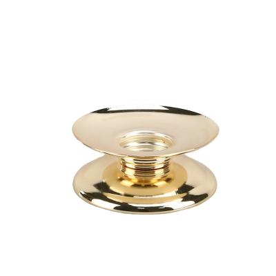 China China Plating Lamp and Light Rotating Accessories Champagne Gold Custom Metal Decor Hardware Accessories Chandelier Parts for sale