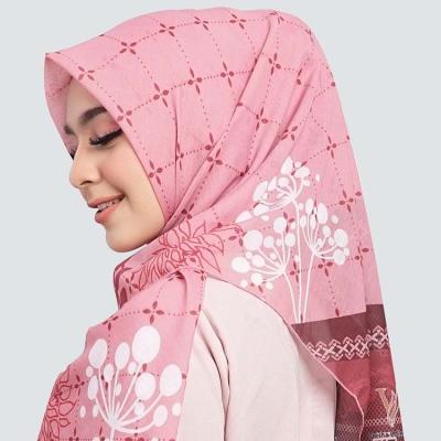 China 110x110cm fashionable design and style for lady muslim hijab in hot sale at malaysia and indonesia market for sale