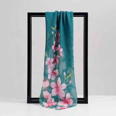 China Daily life premium cotton voile printed tudung scarf design malaysia bidang 50 hijabs for sale