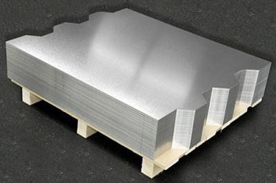 China Kan het Elektrolytische Tin Plated Steel Sheet For Voedsel van TH550 TH580 T61 T65 Dikte verdunnen Te koop