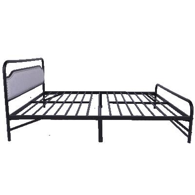 China Foldable Bedroom Furniture Bedding Set Single Size Metal Kids Double Size Metal Bed Frame For Boys for sale