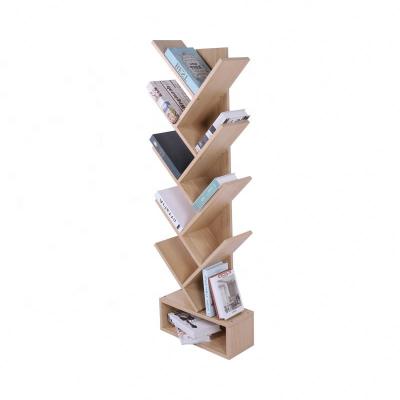 China Eco-friendly Modern Wooden Study Living Room Library Book Shelves for sale