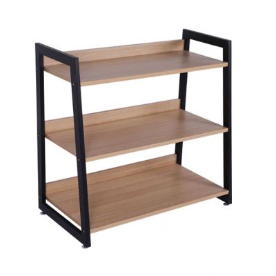 China Eco-friendly supply high quality cheap wooden 3 floor shoe rack for sale for sale