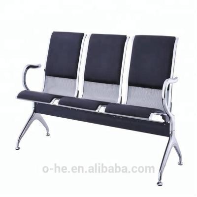 China Hot Selling Waiting Chair Unfolded Chair Model Airport Strip Waiting Chair With Cushion Seating Public Hospital Bench Waiting Sofa for sale