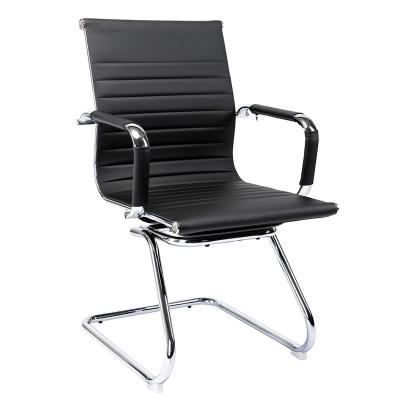 China Adjustable (height) Modern Conference Executive Swivel PU Leather Ergonomic Design Computer High Back Office Desk Chair for sale