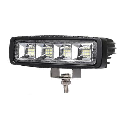 China Aluminum alloy 12v led car light driving work light bar 6.5 inch 36w combo led super spotlight for sale