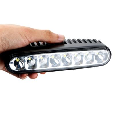 China High Quality 40w Inch Aluminum Alloy 6.6 Led Working Light Super 8 Led Single Row Car Modified Daytime Combo Beam Mixed Work Light for sale