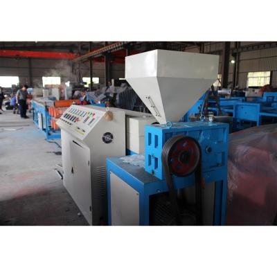 China Plastic mesh and gauze bag PP/PE/PET monofilament extrusion making machine with winder for fruit bag apple bag production line for sale