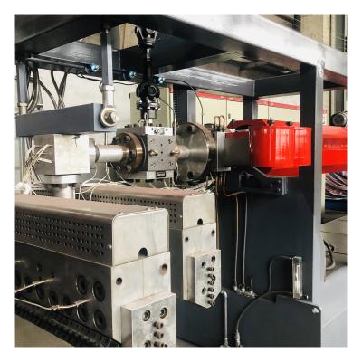 China High Speed ​​Flat Sheet Yarn Extruder Machine with Inverter Winder for PP/PE Woven Sack Bag Production Line for sale