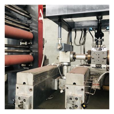 China PP Woven Rope And Bag High Speed ​​And Automatic Flat Yarn Extruder PP/PE Machine With Bigger Winder For Plastic Rope Or PP Woven Bag Production Line for sale