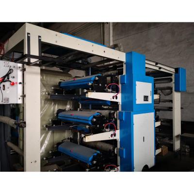 China Woven bag printing machine model: TF-YT4800 four color roll to roll woven bag printing machine for PP woven bag making machine for sale