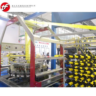 China Mesh bag making machinery gauze bag circular loom for fruit mesh bag production line and gauze bag making machine for sale