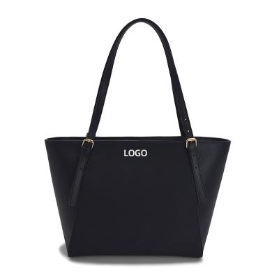 China Other PU Leather Women's Tote Bag Manufacturer Large Capacity Shoulder Bags Women's Casual Laptop Handbags for sale