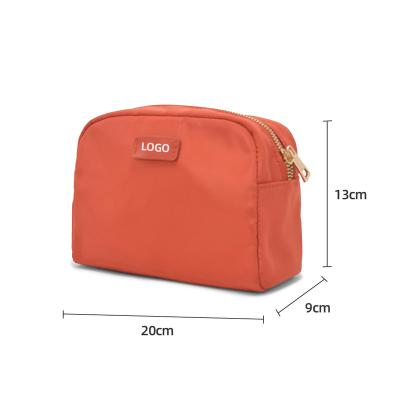 China New Customized Multi Functional Polyester Small Cosmetic Bag For Girls Mini Make Up Bag For Storage for sale