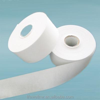 China 100% Polyester Wax Paper Nonwoven Wax Paper High Strength Soft And High Strength Polyester Nonwoven Wax Paper Rolls/Strips For Personal Body Care for sale