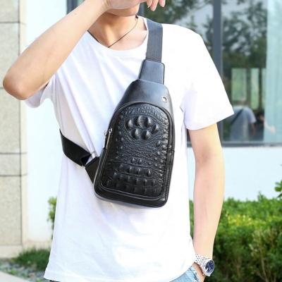 China Latest Chest Fasion Simple Backpack Men's Shoulder Bags Fashion Travel Cross - Body Bag Man Casual Messenger for sale