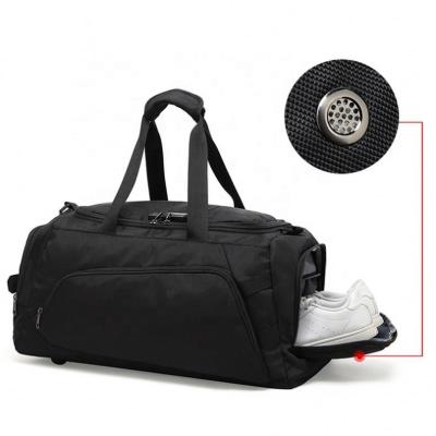 China Wholesale Polyester Rolling Big Men's Polyester Sports Messenger Bag Men Waterproof Duffle for sale