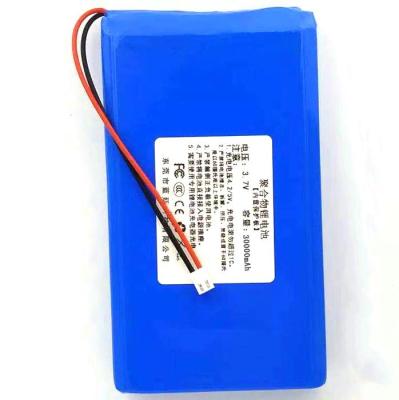 China Long Cycle Life Guaranteed Quality Suitable Price 3000mah 3.7v Lipo Battery Blue Pack for sale