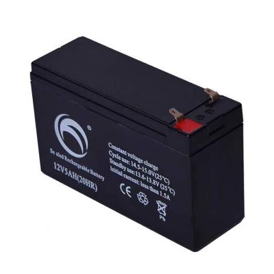 China Lead 12V 24V 5Ah High Pure Weight Maintenance Free Lead Acid Batteries for sale