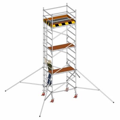 China Traditional Aluminum Scaffolding Steel Mobile Scaffolding System Tower for sale