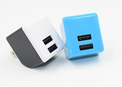 China USB Travel Charger For Tablet Iphone , Universal USB Travel Charger CE FCC Certification for sale