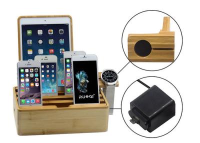 China 6 In 1 Multi Device Charging Station With 6 Port Adapter For Tablets / Smartphones for sale