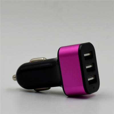 China 12 - cigarrillo rápido del cargador inteligente del coche del puerto de USB 24V 3 para todos los dispositivos USB en venta