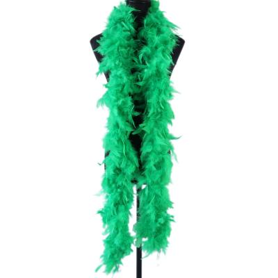 China Ostrich 2m long 90grams Turkey feather boa craft wedding dress accessories party decoration feather boa shawl for sale