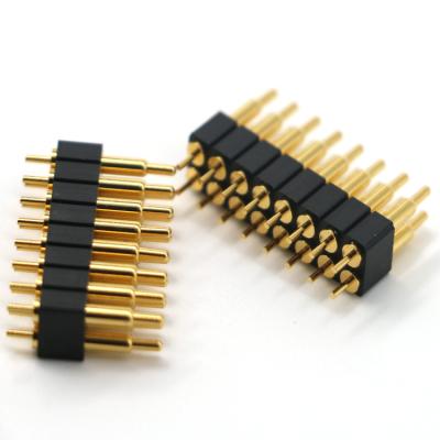 China PCB OEM Service 5A 12V Waterproof Pogo Pin Connector High Durability Brass Pogopin Battery Charger for sale