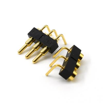 China Power ODM 3 Pin Stick Touch Pogopin Adult Outdoor Gold Plated Spring Magnetic Pogo Pin Connector Link Pogo Charging Pin for sale