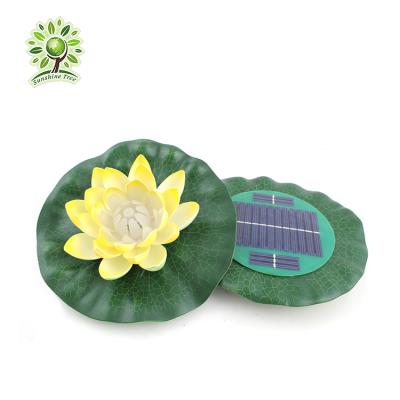 China 2020 Fully Submersible 1w Solar Garden Ornaments Led Light Fountain With Water Pump for sale