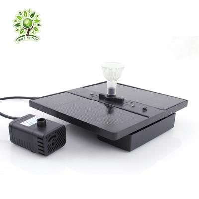 China 2020 Factory Wholesale Fully Submersible 2.2W Glass Fully Submersible Garden Solar Water Fountain for sale