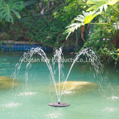 China Good quality 1000mah 2.2w solar energy saving high efficiency fountain water pump for sale