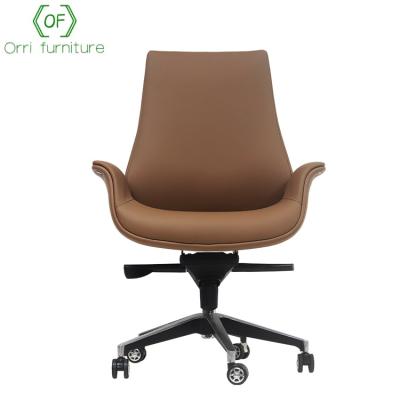 China Manufacturers Comfortable Leather Office Furniture Office Furniture Orri Executive Chair (Height) for sale