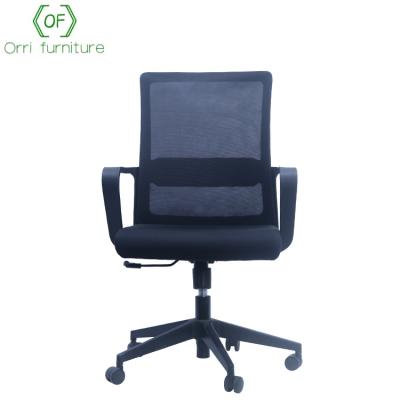 China (Size) Orri Office Furniture Adjustable Modern Executive Black Mesh Desk Chair for sale