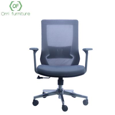 China (Size) Wholesale Orri Office Furniture Korea Office Furniture Korea Mid Back Office Adjustable Executive Modern Chairs Mid Swivel Ergonomic Mesh Office Chair for sale