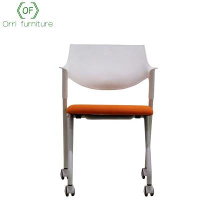 China Orri Furniture Office Folding Conference Chairs Plastic Training Chair for sale