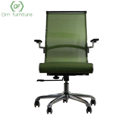 China (Size) Orri Furniture Green Adjustable Armrest Adjustable Full Mesh Executive Office Chair for sale