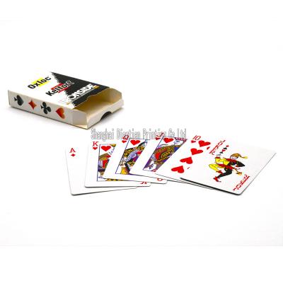 China Durable Entertaiment Playing Cards Best Custom Printed Playing Cards Poker Vending Deck With Logo for sale