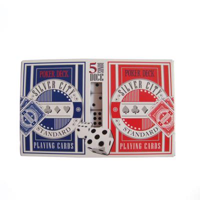 China High Quality Custom Full Color Printed Casino Poker Paper Playing Card Casino Poker for sale