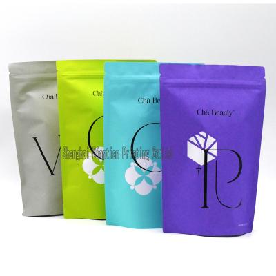 China Custom Printed Moisture Proof Reusable Snacks Tote Bags Ziplock Bags for sale